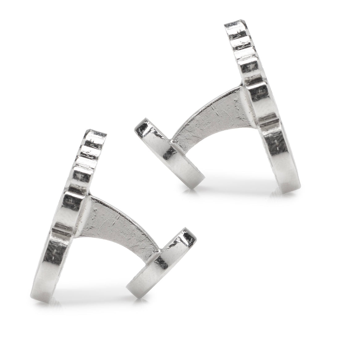 Disney Frozen Olaf Action Cufflinks Silver Tone - Image 4