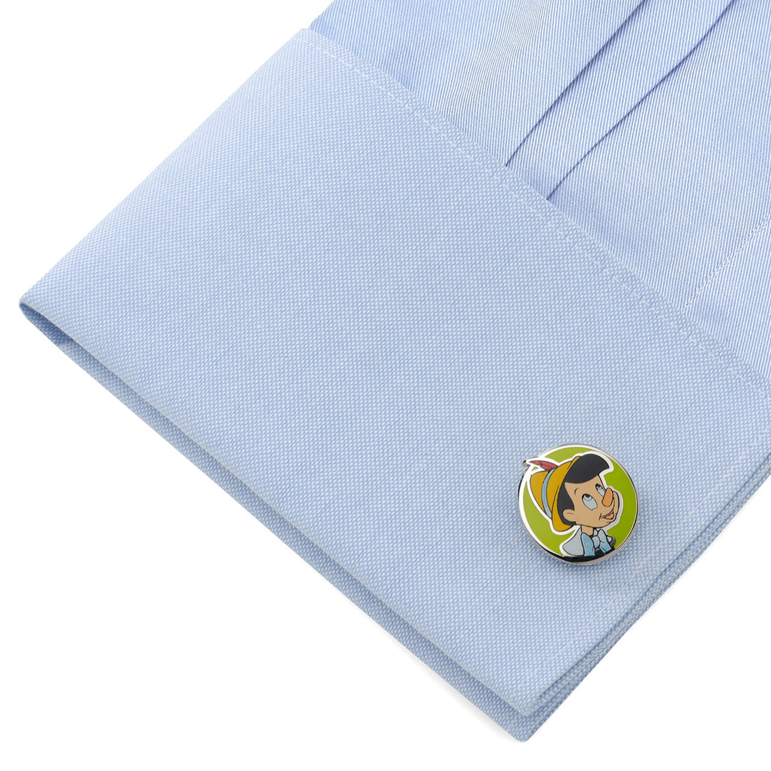 Disney Pinocchio Enamel Cufflinks in Silver Tone - Image 3