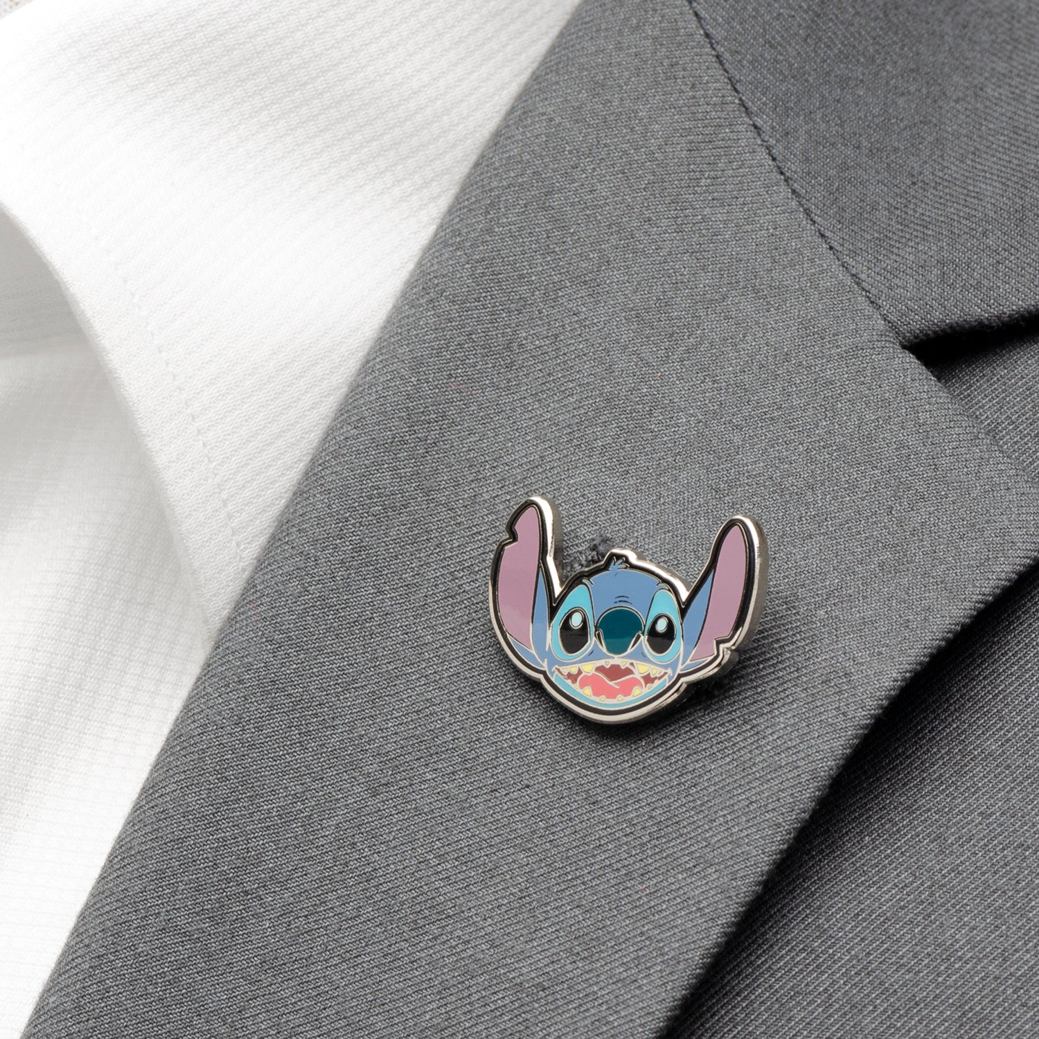 Disney Lilo & Stitch Happy Face Enamel Lapel Pin - Image 4