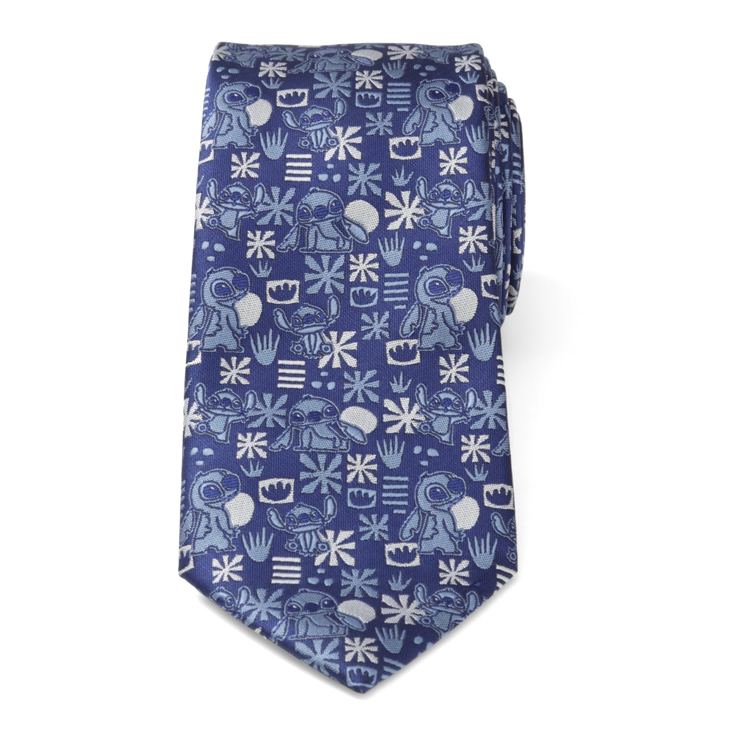 Disney Lilo & Stitch Tropical Blue Men's Necktie - Image 3