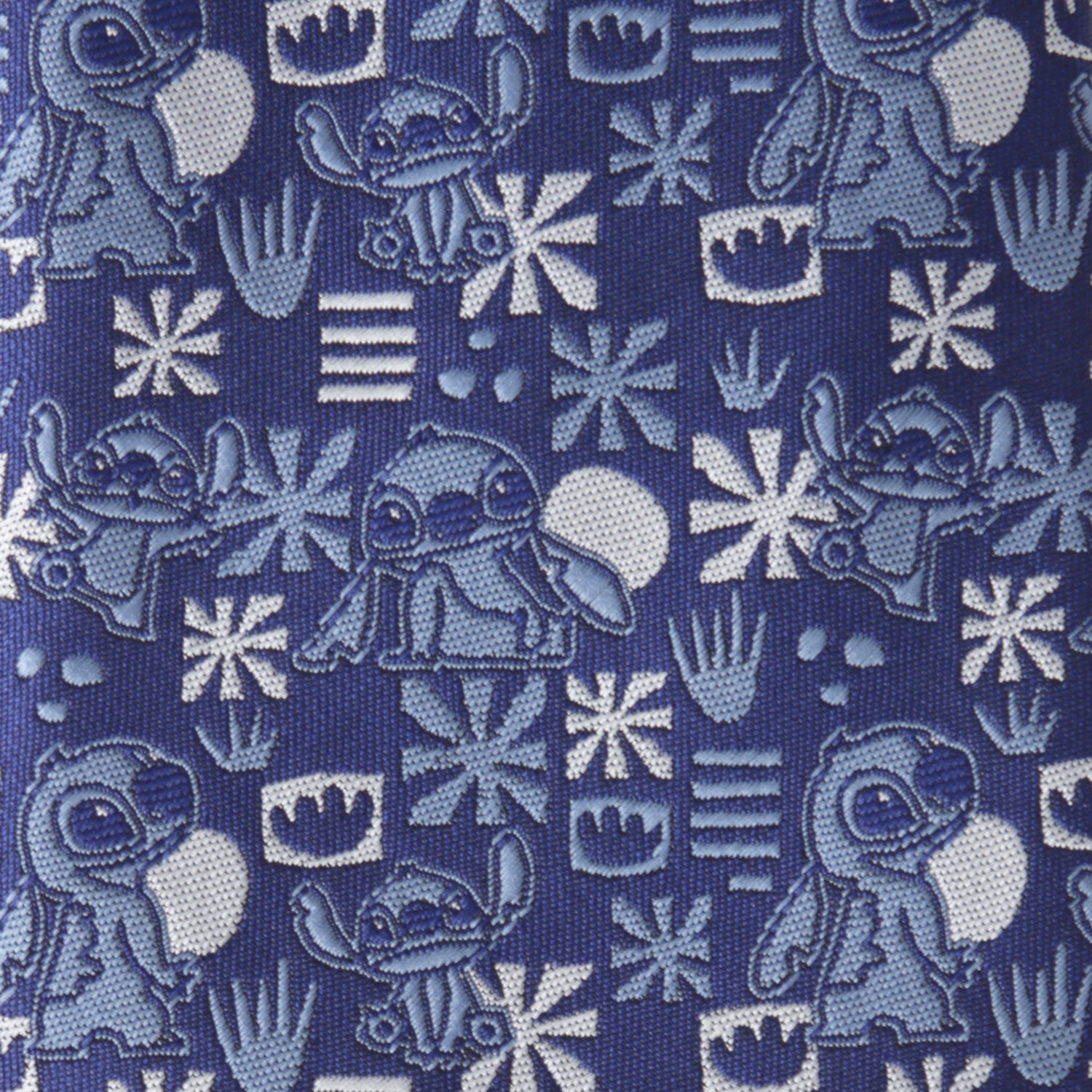 Disney Lilo & Stitch Tropical Blue Men's Necktie - Image 5