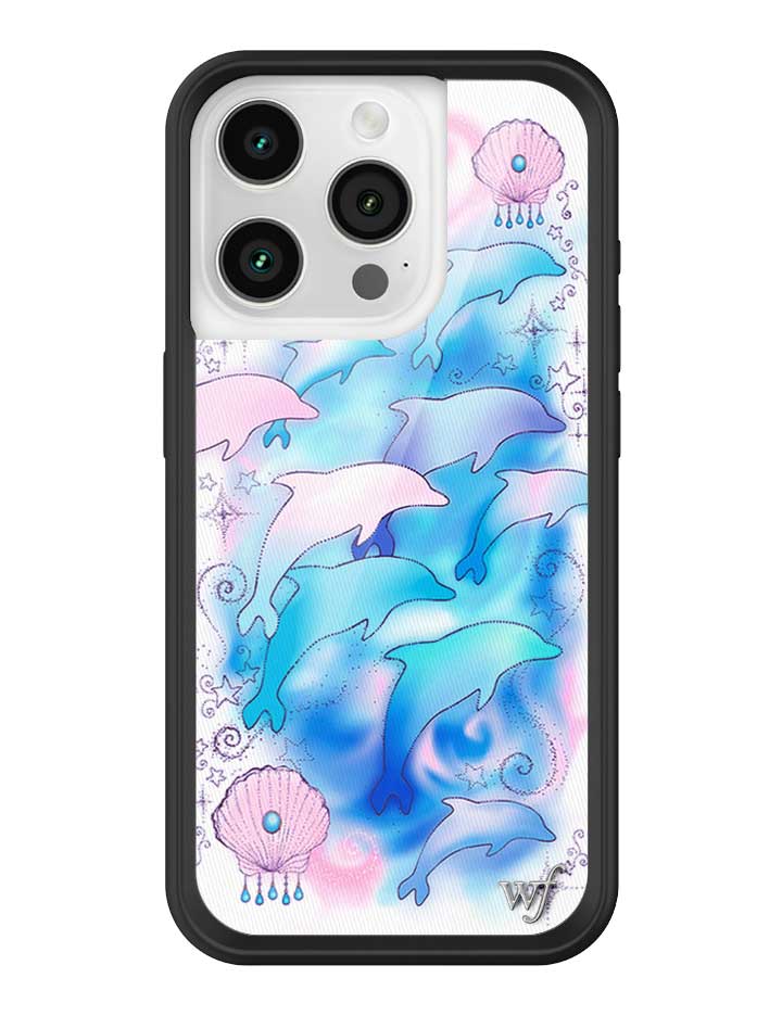 Dolphin Dreams iPhone Case Pastel Blue and Pink Mermaid Aesthetic - Image 17