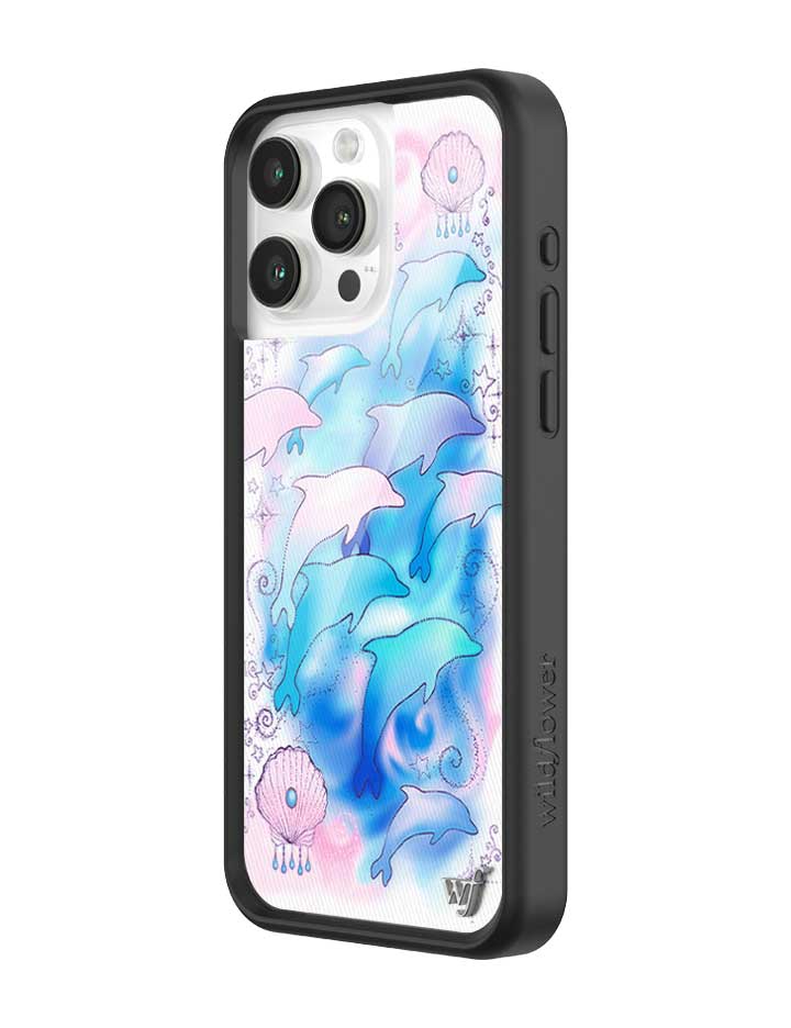Dolphin Dreams iPhone Case Pastel Blue and Pink Mermaid Aesthetic - Image 14