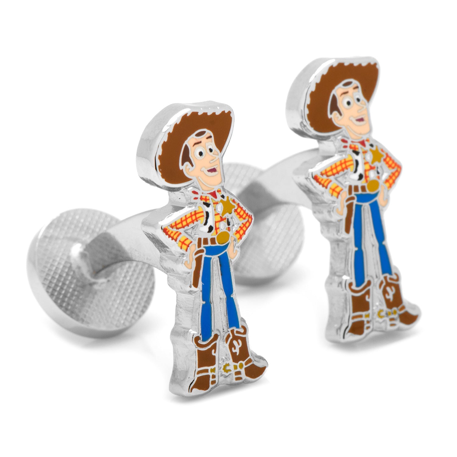 Disney Pixar Toy Story Woody Sheriff Character Cufflinks - Image 2