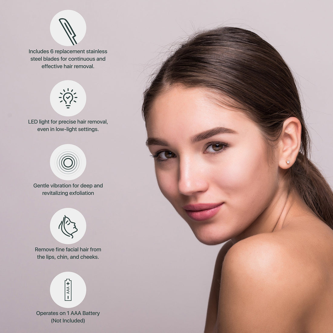 The Ultimate Glow Duo: Precision Dermaplaning & Sonic Pore Vacuum System