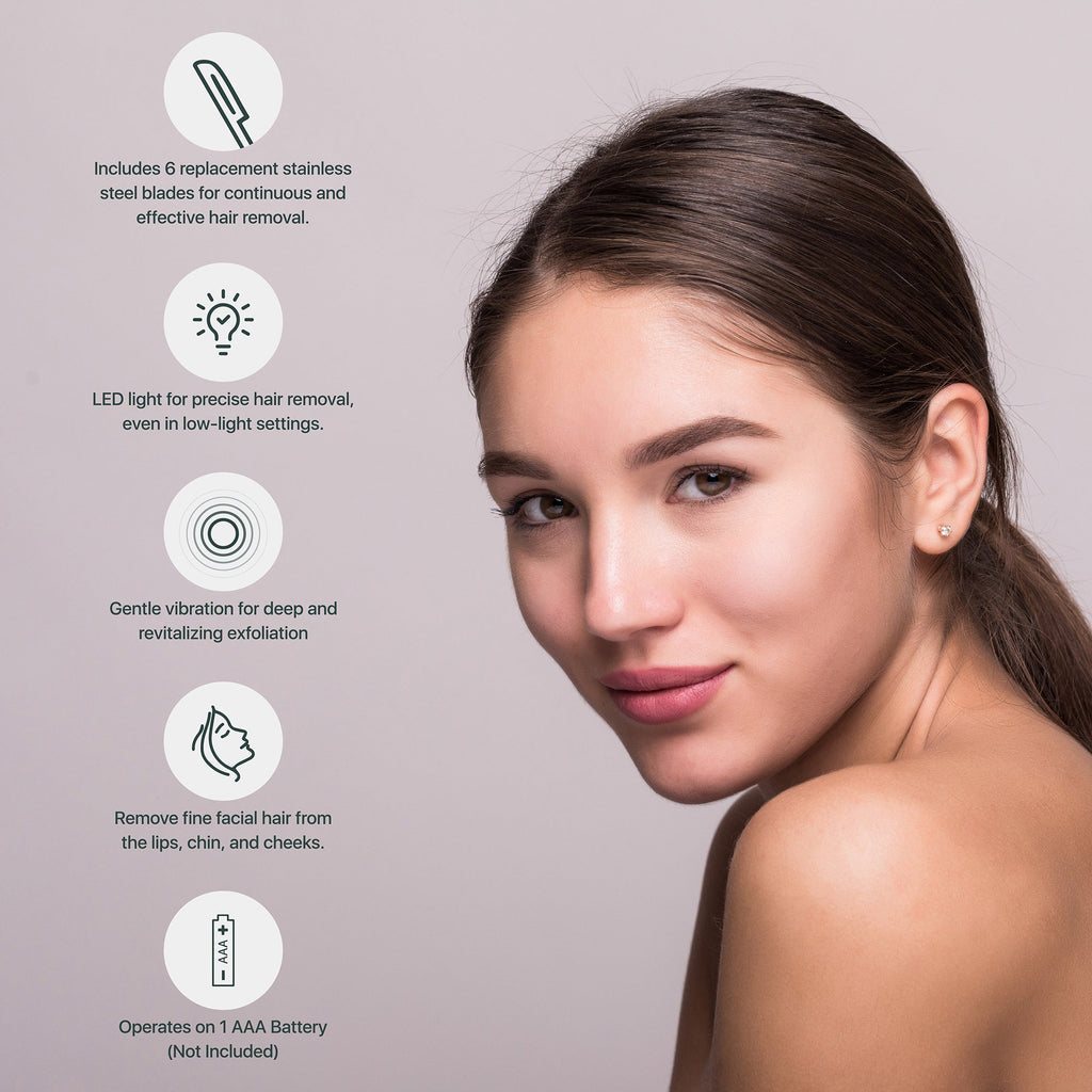 IPL Laser Device & Precision Grooming Set: The Ultimate Smooth Skin Kit