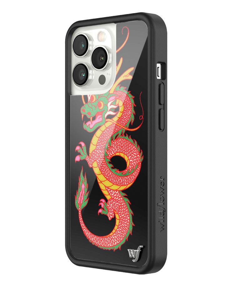 Year of the Dragon iPhone Case in Black Protective Design