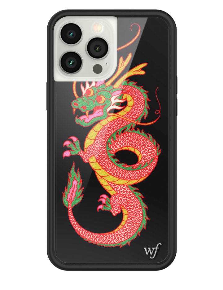 Year of the Dragon iPhone Case in Black Protective Design