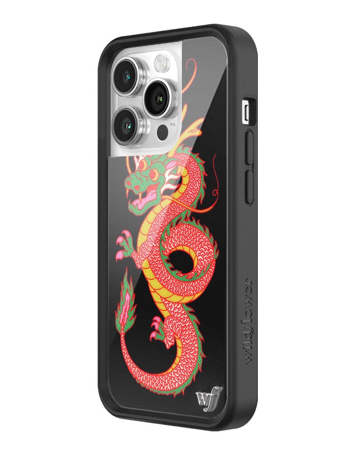Year of the Dragon iPhone Case in Black Protective Design