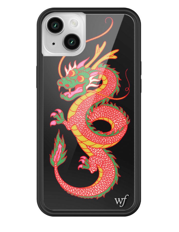 Year of the Dragon iPhone Case in Black Protective Design