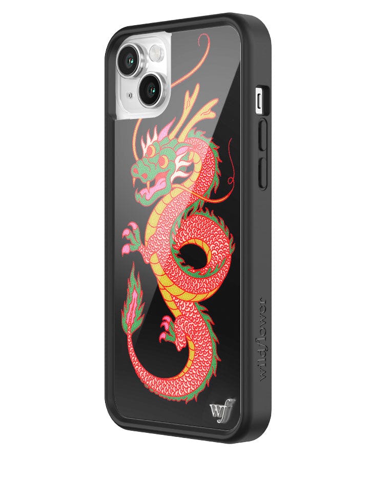Year of the Dragon iPhone Case in Black Protective Design