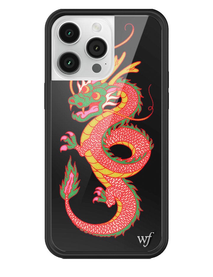 Year of the Dragon iPhone Case in Black Protective Design