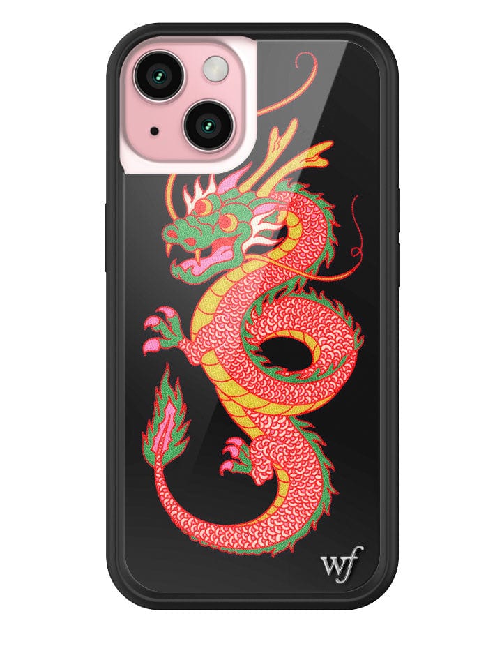 Year of the Dragon iPhone Case in Black Protective Design