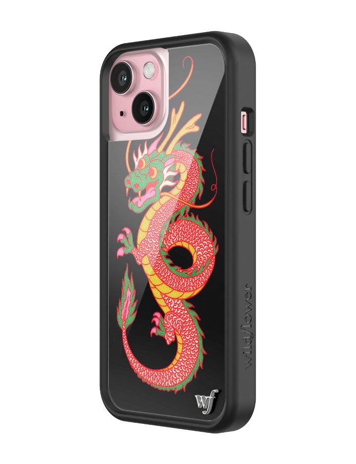 Year of the Dragon iPhone Case in Black Protective Design