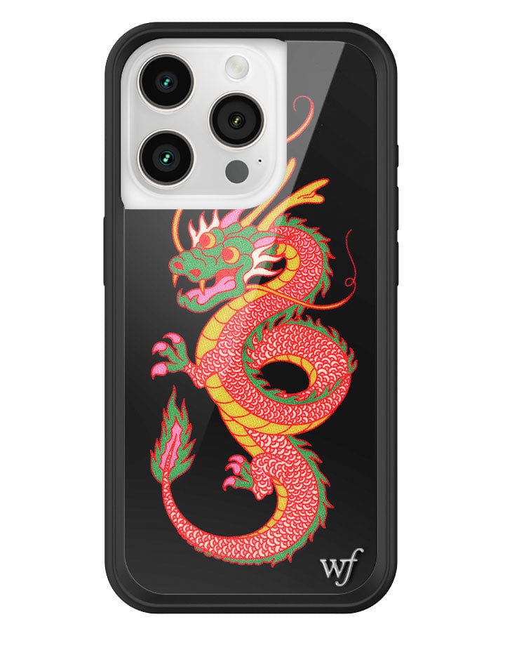Year of the Dragon iPhone Case in Black Protective Design