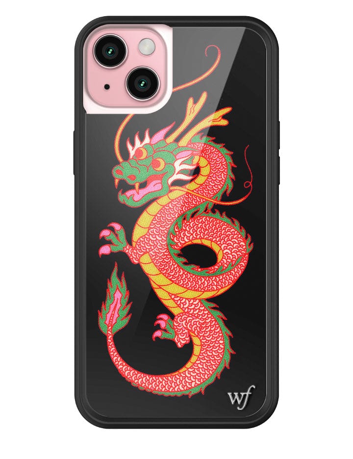 Year of the Dragon iPhone Case in Black Protective Design