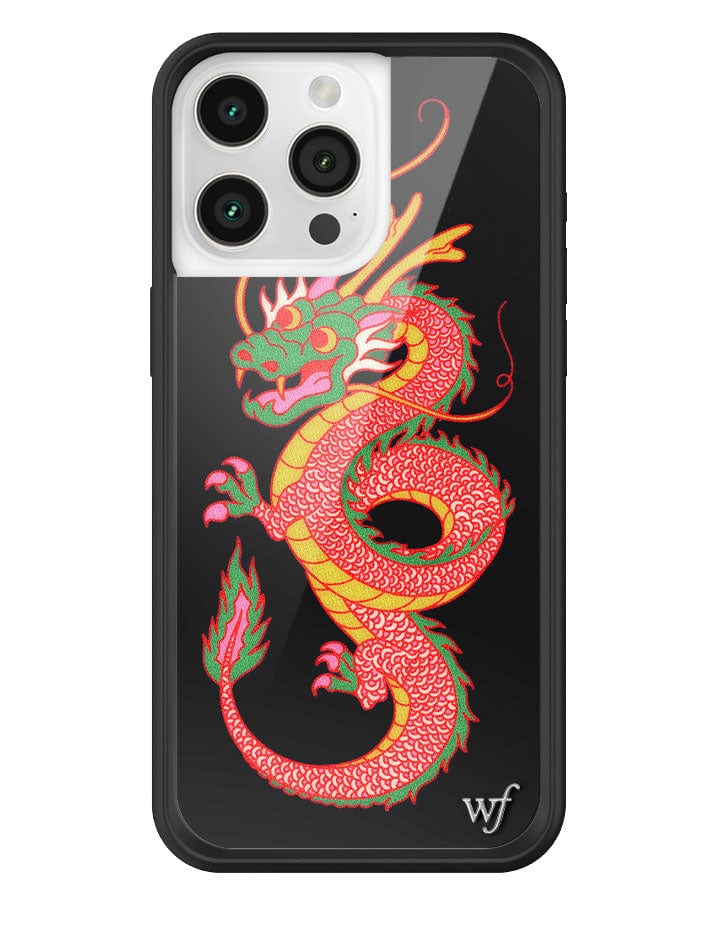 Year of the Dragon iPhone Case in Black Protective Design