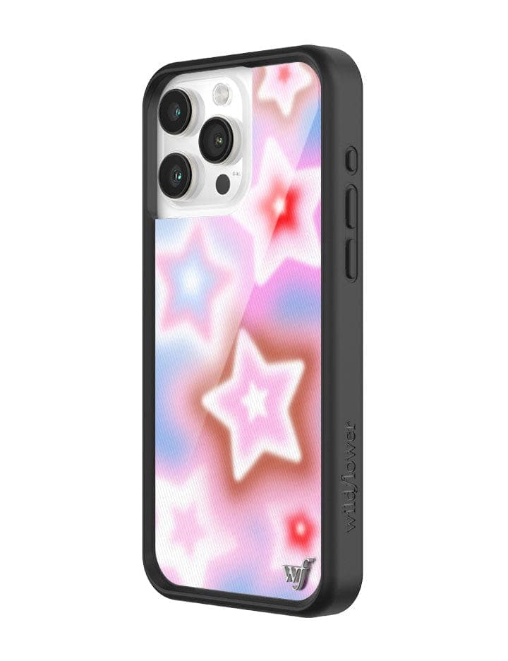 Dream Star iPhone Case in Pink and Blue Celestial Design - Image 2