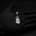 St. Judas Moissanite Pendant 925 Sterling Silver