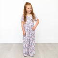 Allie Floral Bamboo Leggy Romper