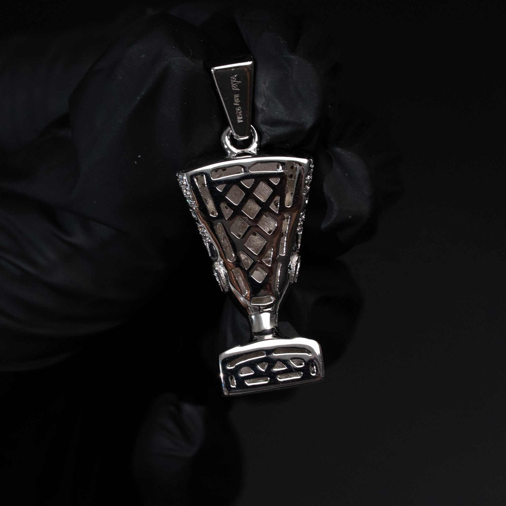 Nefertiti Pendant Moissanite 925 Sterling Silver Egyptian Queen