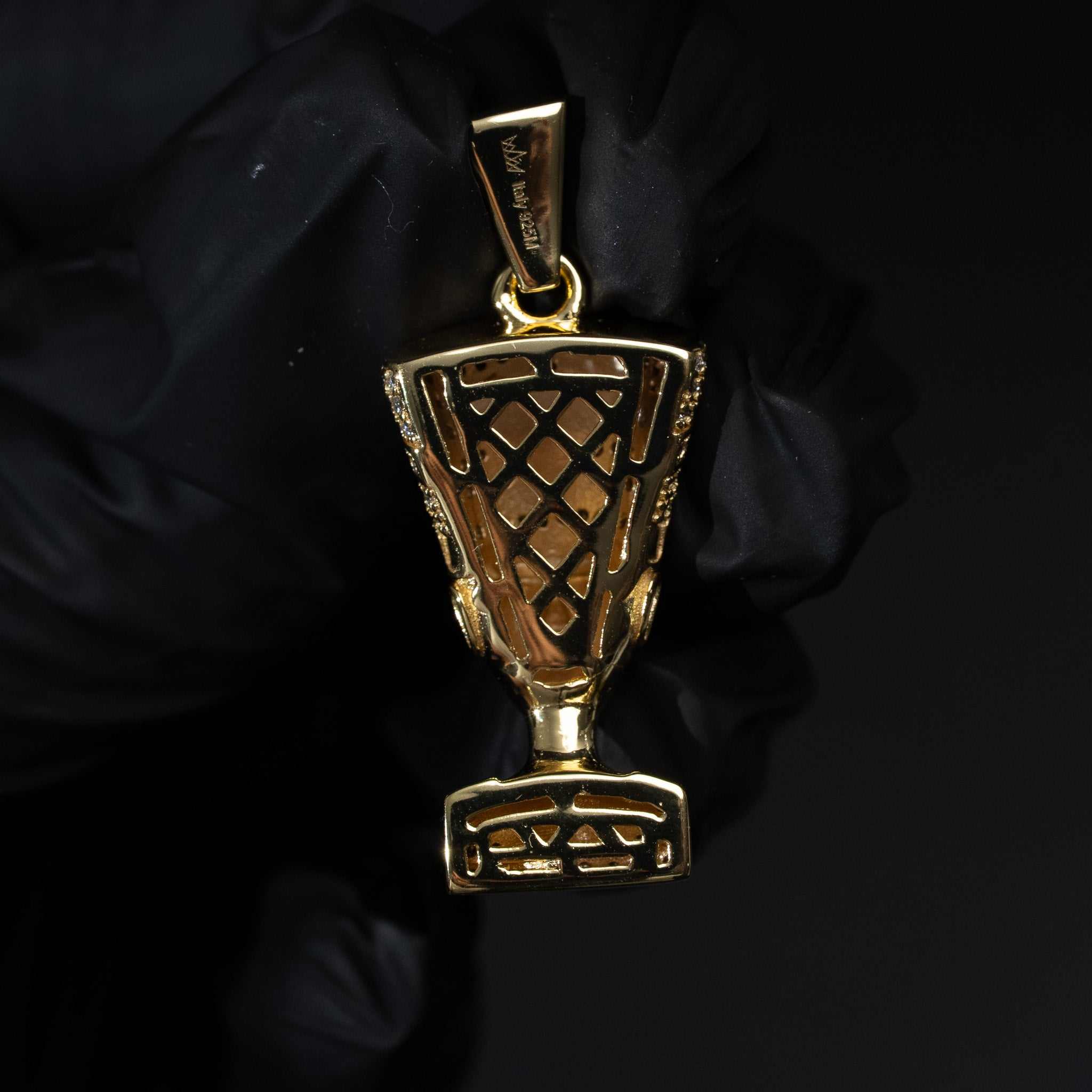 Nefertiti Pendant Moissanite 925 Sterling Silver Egyptian Queen