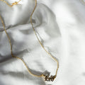 Leo Gold Zodiac Nameplate Necklace