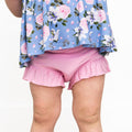 Lillian Pink Bamboo Ruffle Bummies