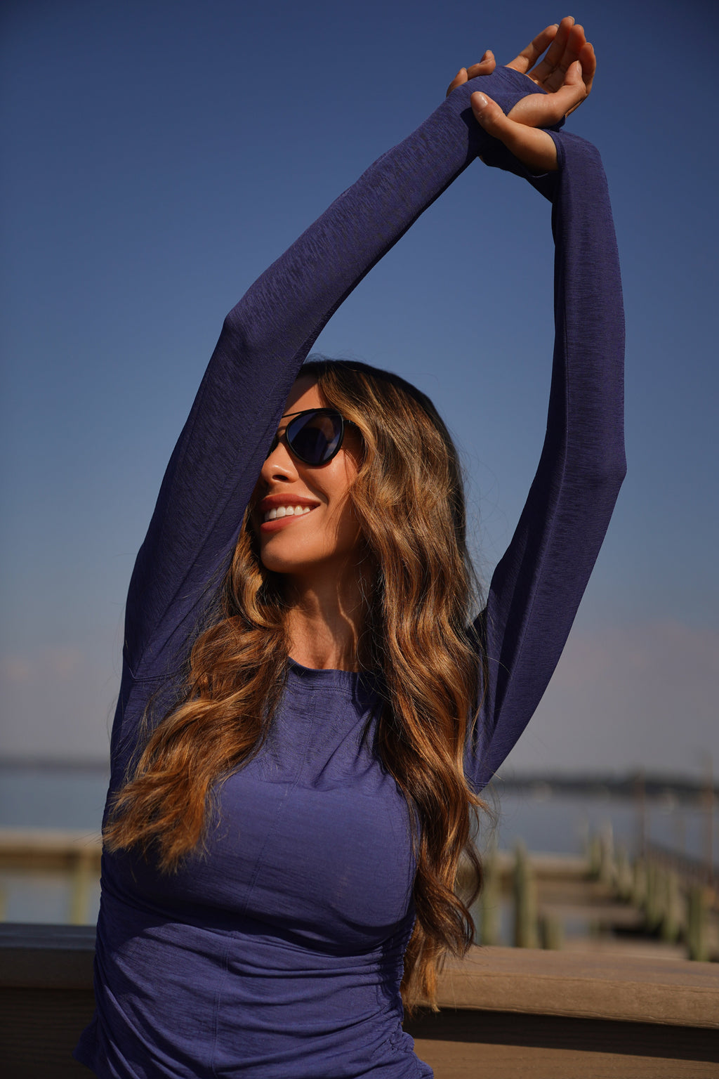 Sundance Charcoal Aviator Sunglasses