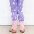 Lillian Ballerinas Bamboo Ruffle Convertible Footie