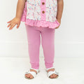 Lavender Solid Bamboo Leggings