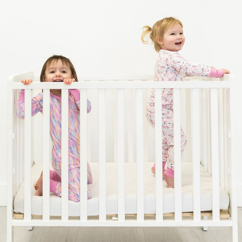 Lavender Stripes Bamboo 2-Piece Long Sleeve Set