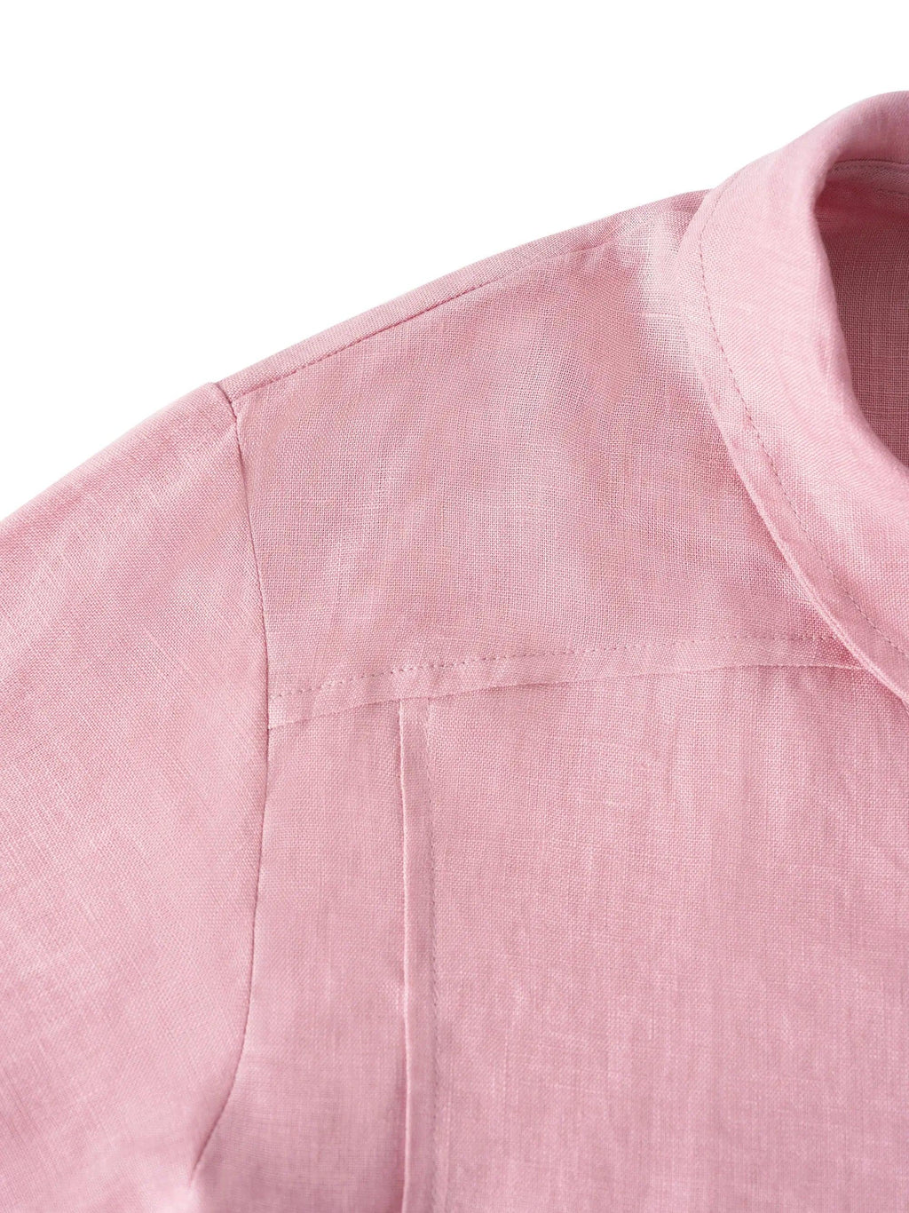 Jade Linen V-Neck Half Sleeve Top