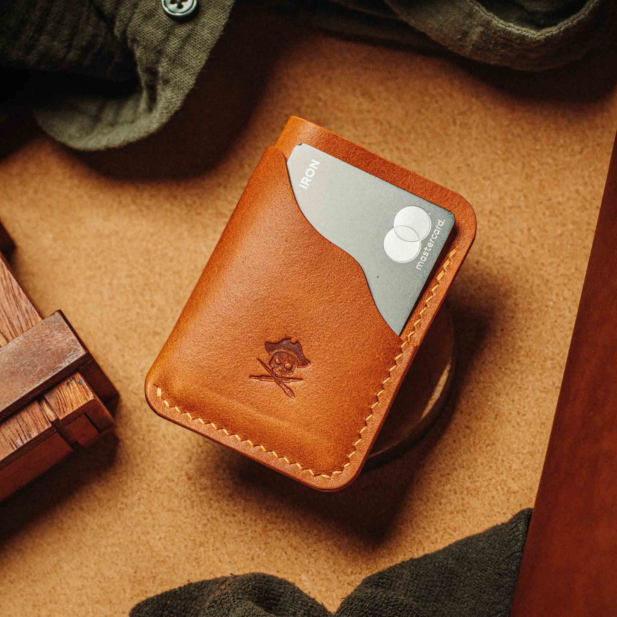 Slim Card Holder - Venturer v2 | Minimalist Leather Wallet | EDC