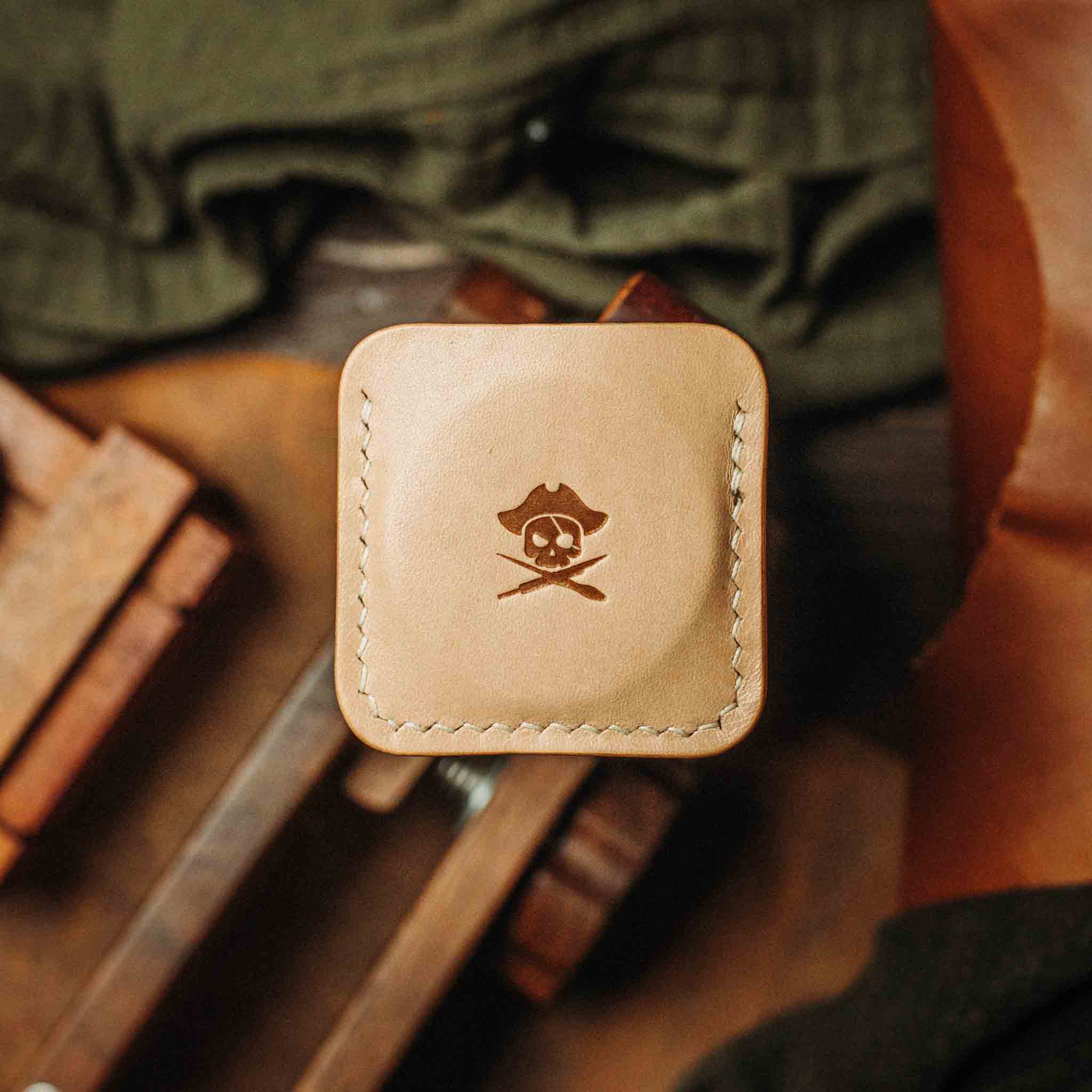 Challenge Coin Holder - Peso Pocket v3 | Leather Coin Case | Handcrafted EDC