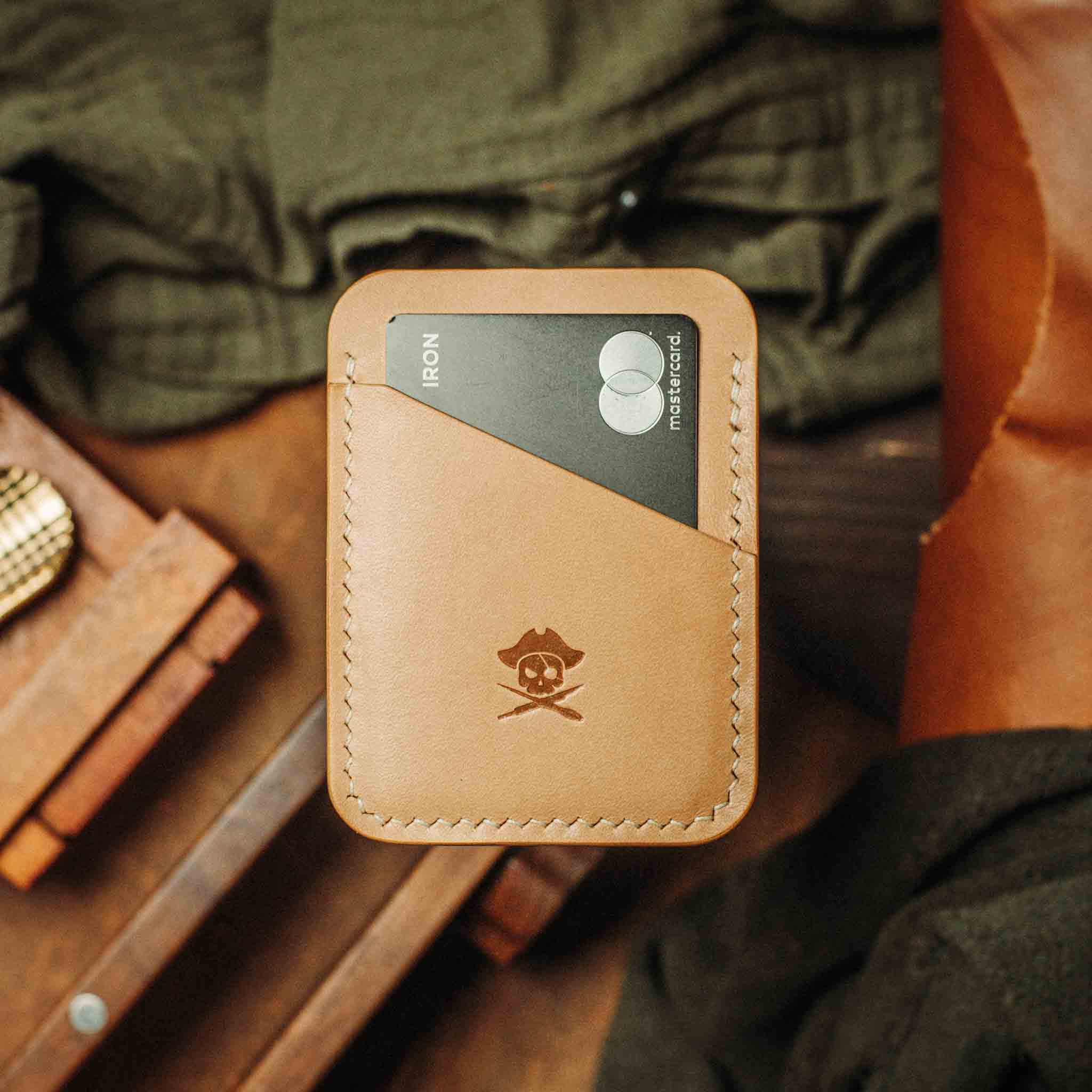 Slim Leather Wallet - Boatswain v3 | Minimalist Card Holder | EDC