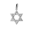 Jewish Magen Star Of David Pendant - Solid 925 Sterling Silver Men's Jewelry