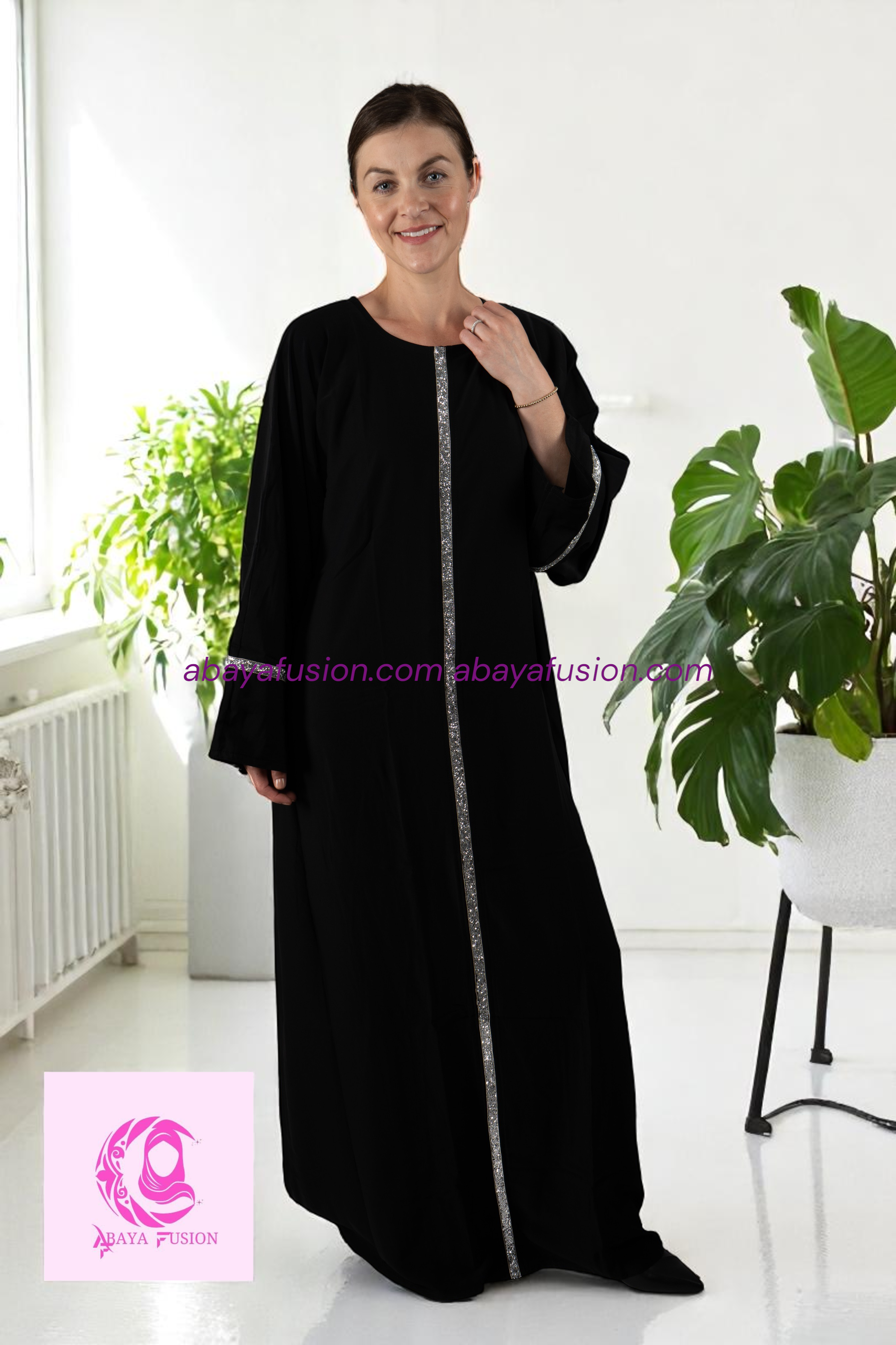 Patchwork Abaya