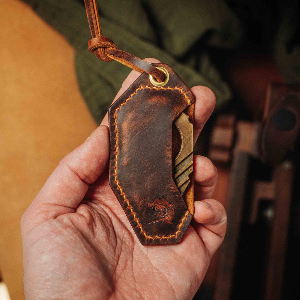 Pharaoh Bottle Opener Holder - King’s Pocket | Leather Case | Pharaoh Accessory