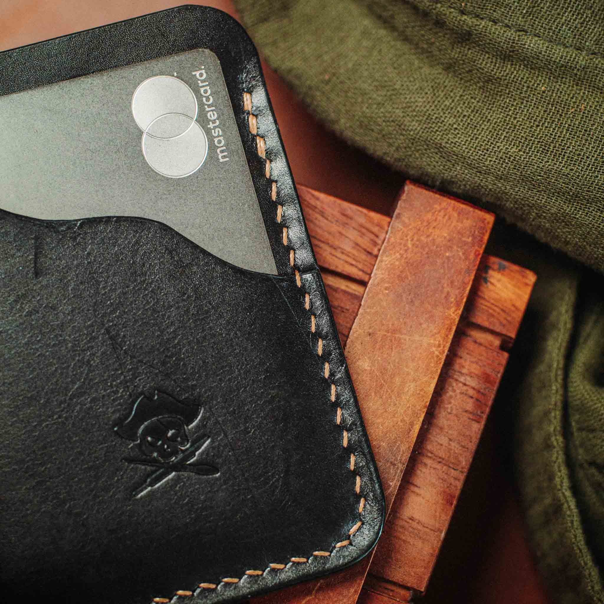 Slim Card Holder - Venturer v2 | Minimalist Leather Wallet | EDC