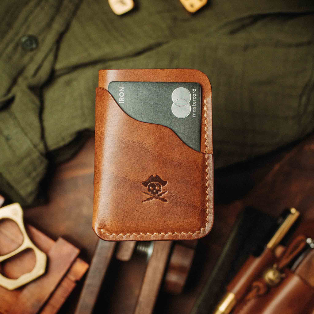 Slim Card Holder - Venturer v2 | Minimalist Leather Wallet | EDC