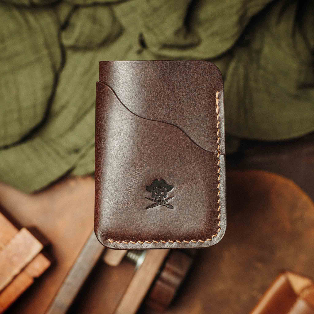 Slim Card Holder - Venturer v2 | Minimalist Leather Wallet | EDC