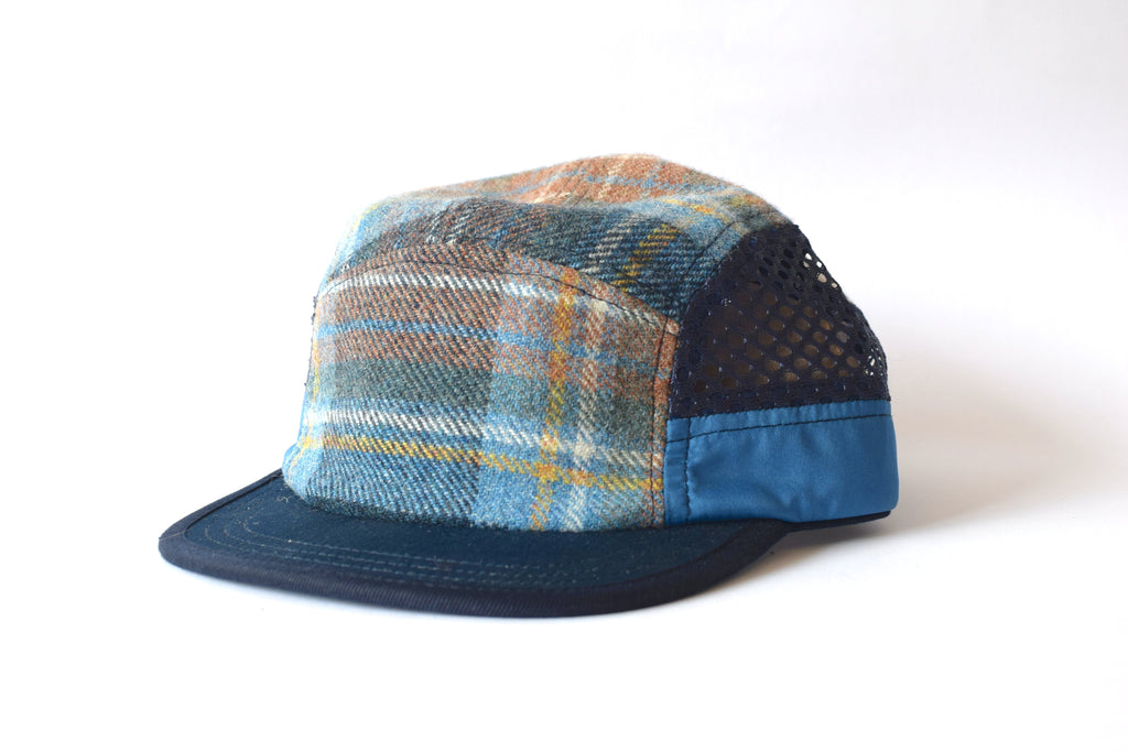 Scosia Plaid Eight Panel Sport Hat (sb)