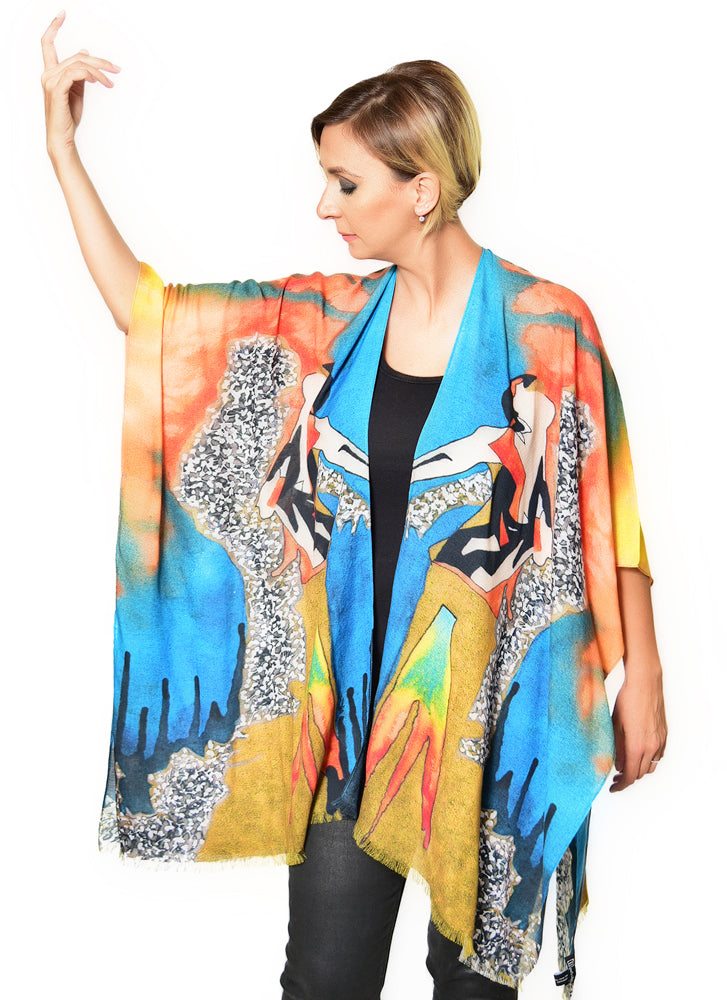 "The Scream" Kimono