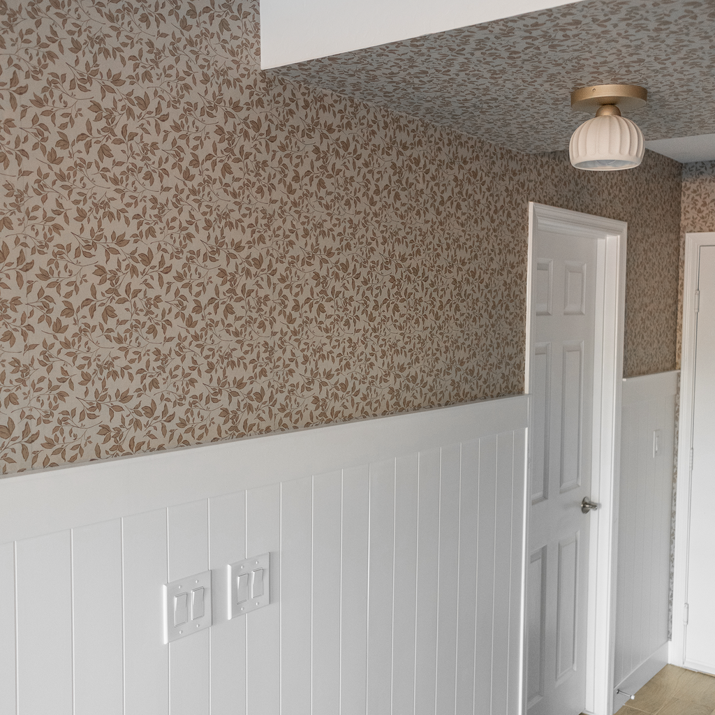 Cooper pattern removable wallpaper by Taddy Mikelaites