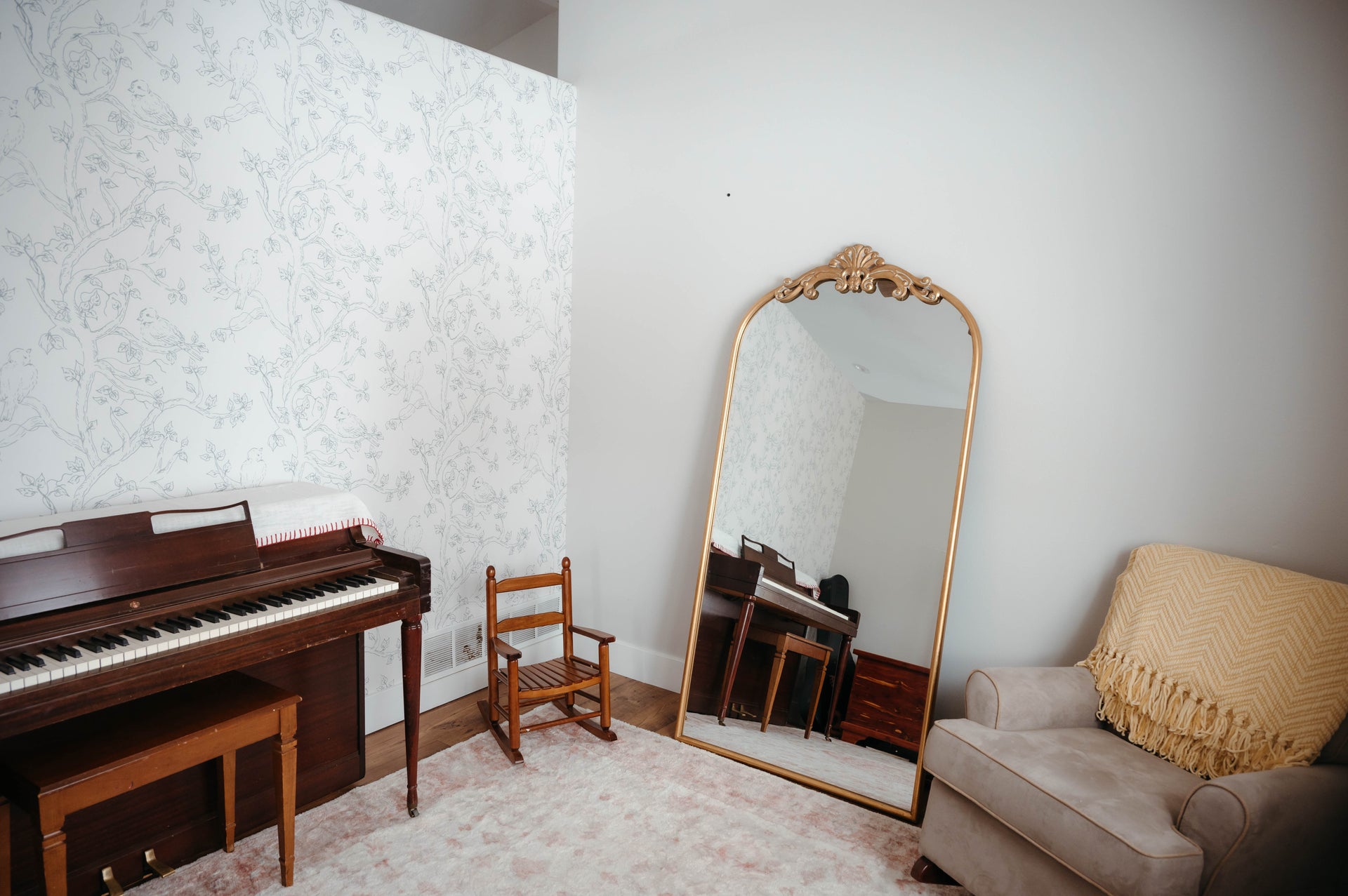 Ruby Wallpaper by Ali Anni Removable Peel and Stick Wall Decor