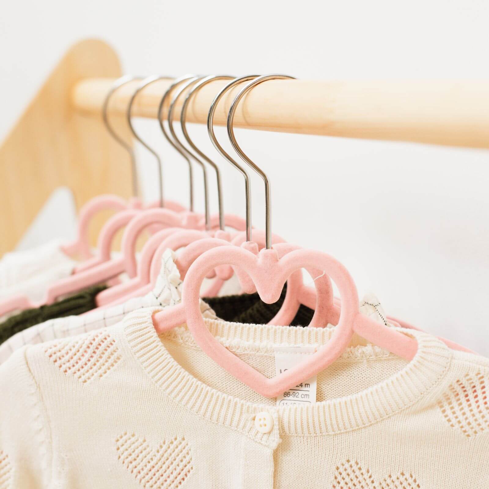 Wooden Children’s Clothing Rack for Kids' Bedroom