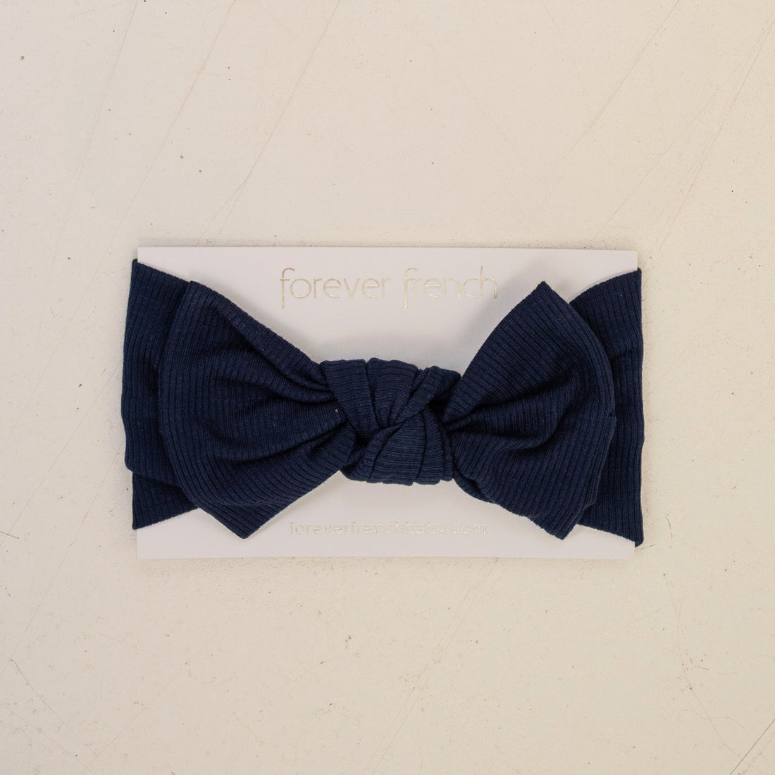 Bamboo Head Wrap | Blueberry Ribbed