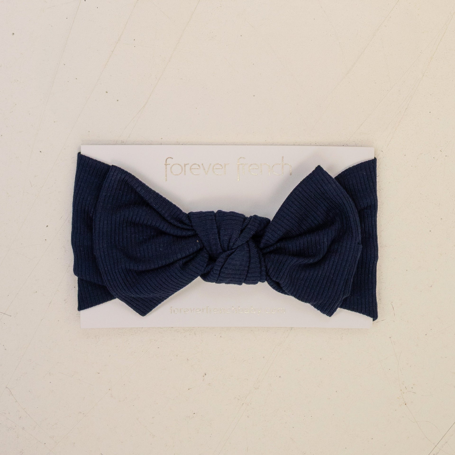 Bamboo Head Wrap | Blueberry Ribbed