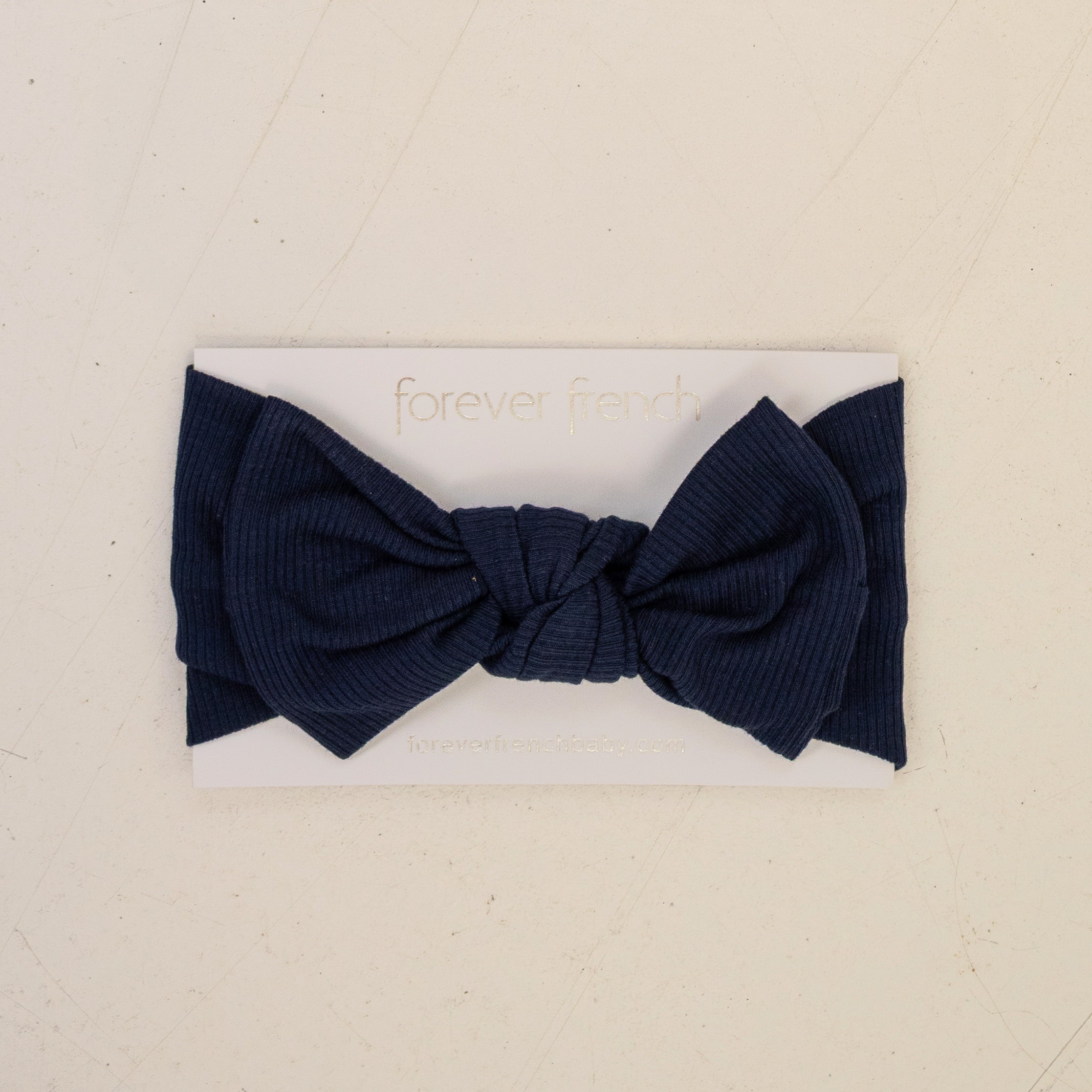 Bamboo Head Wrap | Blueberry Ribbed